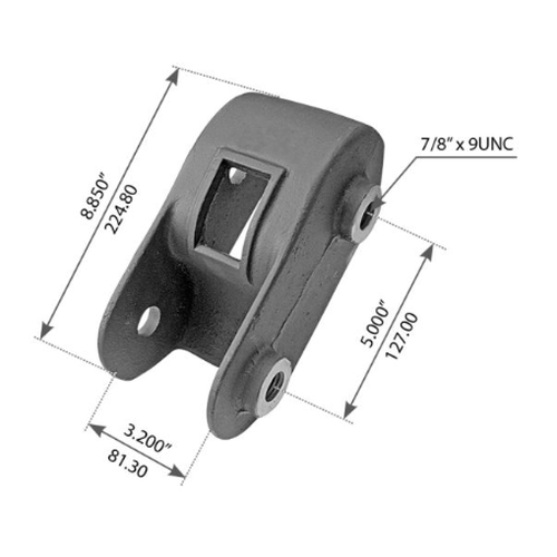 Hendrickson Shackle E4 HE14B