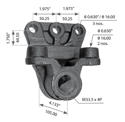 Volvo Shackle Hanger 338-2094 MV1643