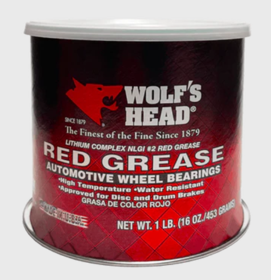 1 Lb Wolf's Head Red Grease 83688306