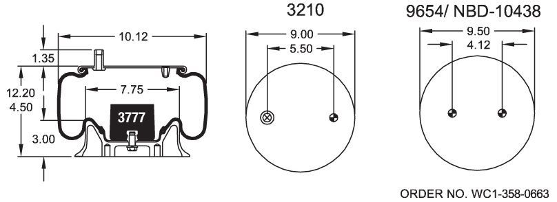 9333 Air Bag AB1DK23F-9333