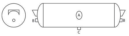 Air Tank 12 X 26.625 HT1223 172.2002C121