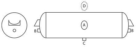 Air Tank 8 X 29 HT8014 172.2000TH