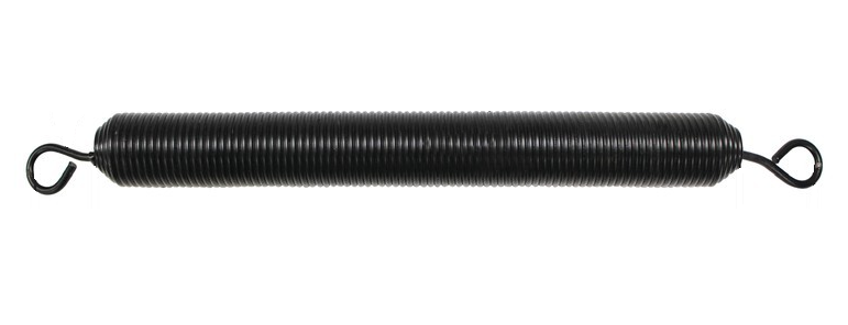 Peterbilt Hood Spring Black 17.125