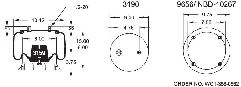 9118 Air Bag AB1DK23H-9118