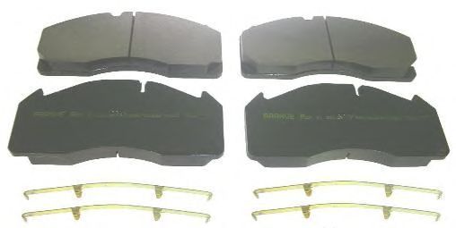 Air Disc Brake Pads D1560 KHD1560