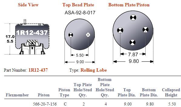 9797 Air Bag AB1DK23I-9797