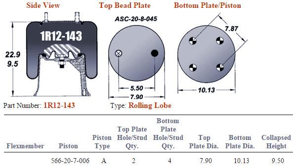 9392 Air Bag AB1DK23K-9392