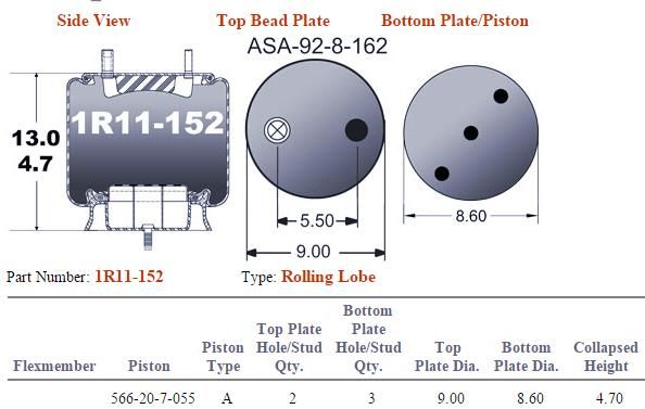 9459 Air Bag AB1DK20D-9459