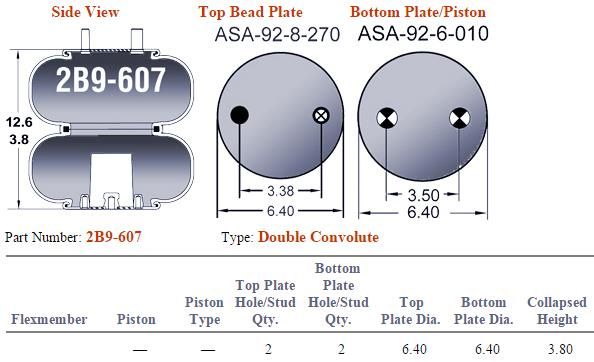 6962 Air Bag ABSP2B12RA-6962