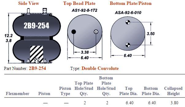 6946 Air Bag ABSP2B12RA-6946