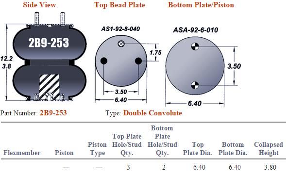 6945 Air Bag ABSP2B12RA-6945