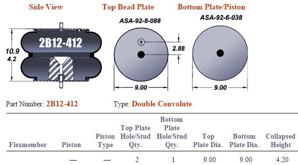 7183 Air Bag ABSP2B22R-7183