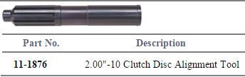 2.00-10 Clutch Alignment Tool 579.1069