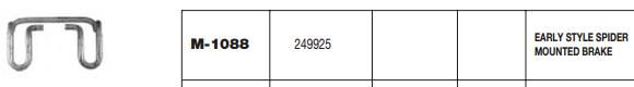 Brake Shoe Stabilizer M-1088