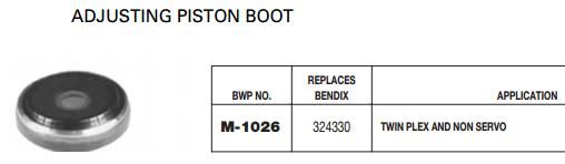 Adjusting Piston Boot E-1214 M-1026