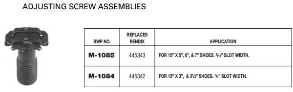 Adjusting Screw Assembly M-1084