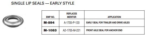 Single Lip Seal M-1083