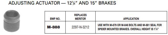 Adjusting Actuator M-888