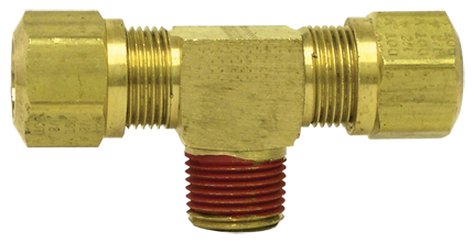 Male Branch Tee 1/2 Tube X 1/2 NPT 1372-8D