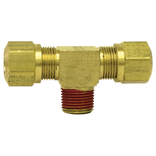 Male Branch Tee 1/2 Tube X 1/2 NPT 1372-8D
