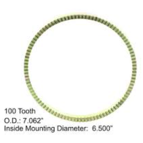 100 Tooth ABS Tone Ring 150.ABS1554