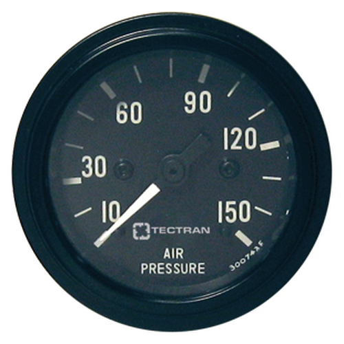 Dual Air Pressure Gauge Chrome Bezel 0-150 PSI 178.1104