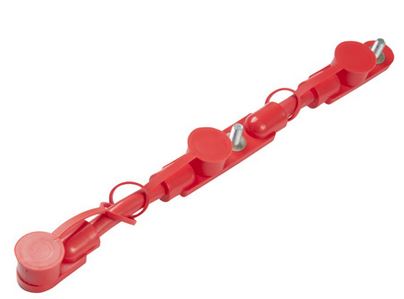 14" Red 3 Battery Harness 178.2021RD
