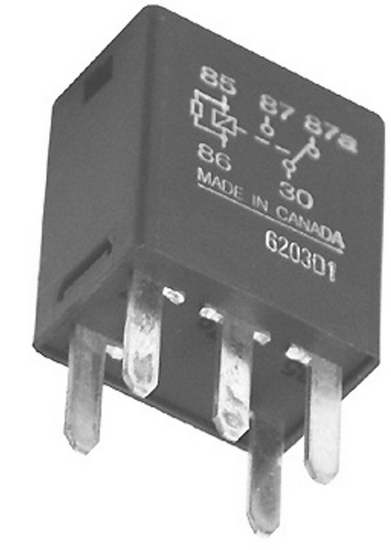 Hella Mini ISO Solid State Relay - 12V DC, 20 Amp