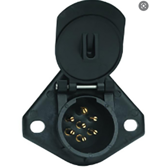 Split Pin Connector 7 Way Socket Split Pin Nylon 16-722 PHI16-722