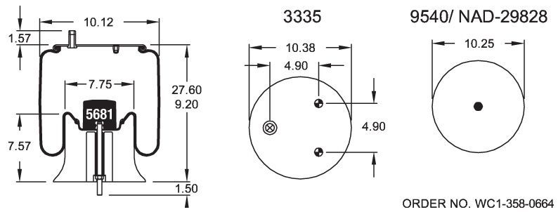 8744 Air Bag AB1DK25C-8744