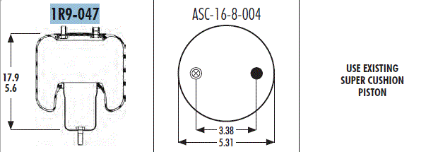 Goodyear 1R9-047 Air Bag