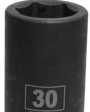 Impact Socket 30MM Deep 210.3430MD