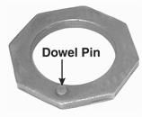 Axle Spindle Nut E-2426 M-1983