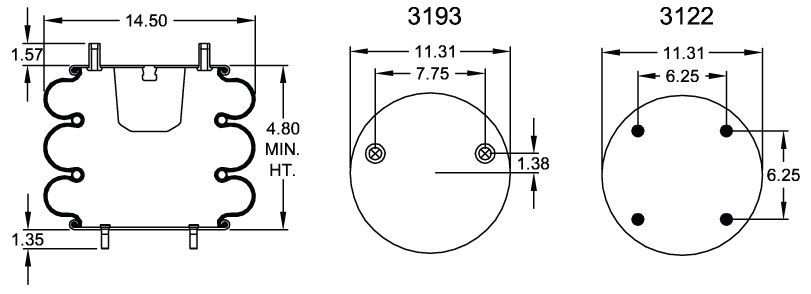 7843 Air Bag ABSP3B32RA-7843