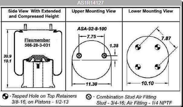 9264 Air Bag AB1DK28F-9264