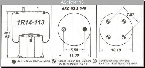 5505 Air Bag AB1DK28F-5505