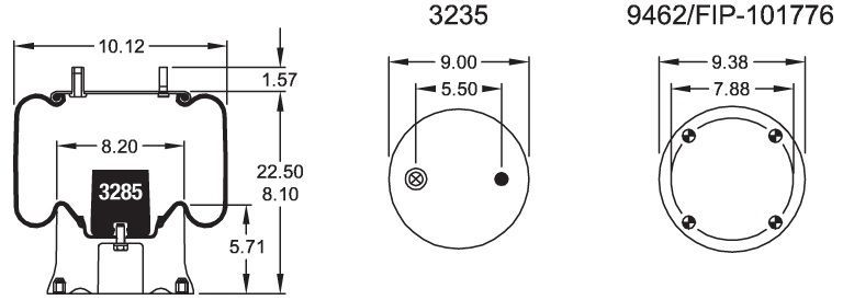 9275 Air Bag AB1DK23Q-9275