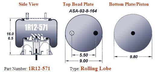 9365 Air Bag AB1DK23H-9365