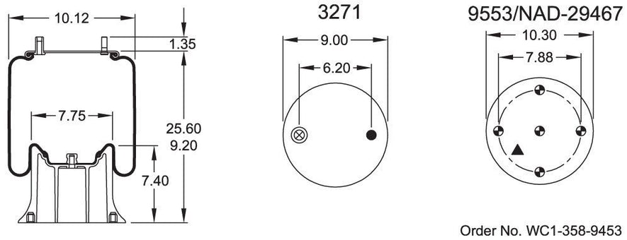 9350 Air Bag AB1DK23L-9350