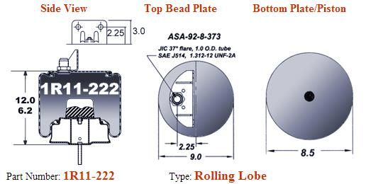 9625 Air Bag AB1DK20H-9625