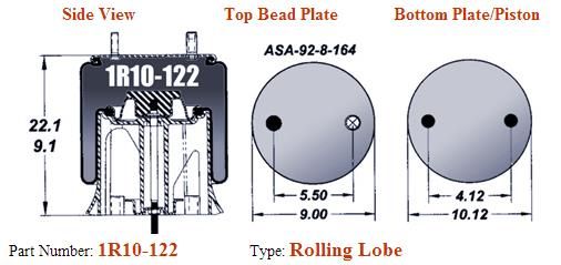 9291 Air Bag AB1DK20F-9291