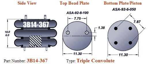 7847 Air Bag ABSP3B32RA-7847