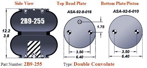 6947 Air Bag ABSP2B12RA-6947