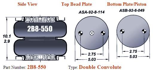 7325 Air Bag ABSP2B08RA-7325