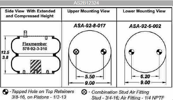 7447 Air Bag ABSP2B22RA-7447