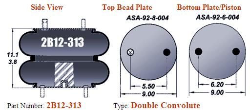 7405 Air Bag ABSP2B22R-7405