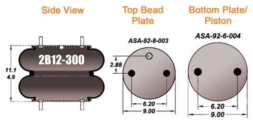 7424 Air Bag ABSP2B22R-7424