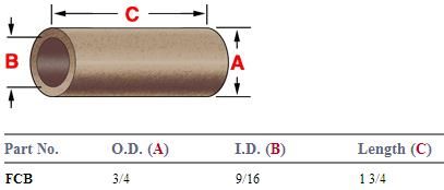 Bronze Bushing FCB MBFCB