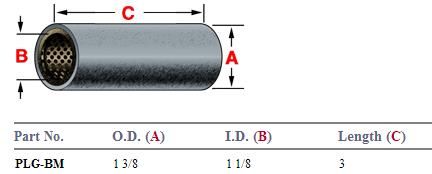 Bi Metal Bushing PLG-BM BMPLG