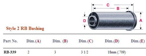 Rubber Bushing RB-339